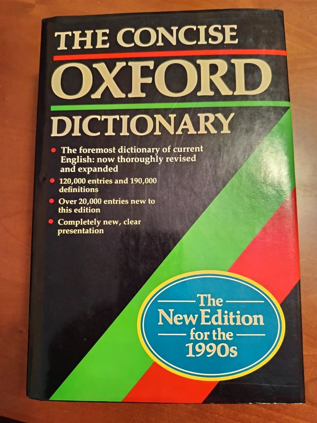 THE CONCISE OXFORD DICTIONARY