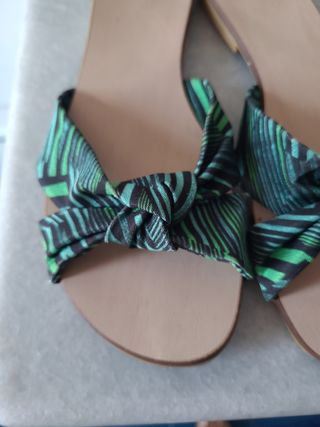 Ciabatte estive - tela, n. 37