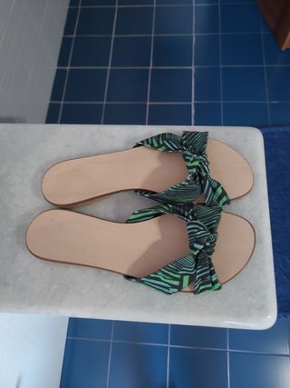 Ciabatte estive - tela, n. 37