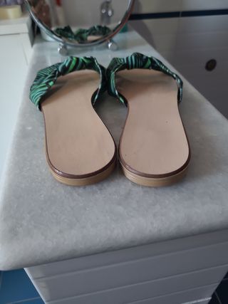 Ciabatte estive - tela, n. 37