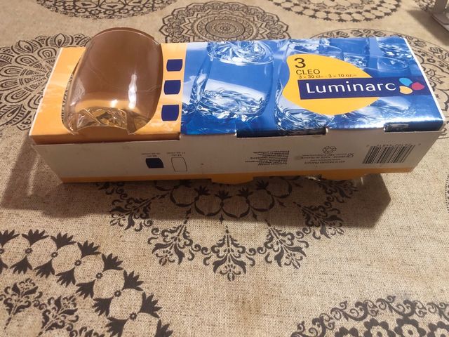 3 Vasos Luminarc Cleo 330ml