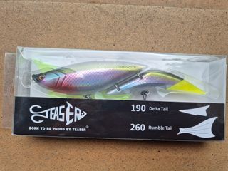 Swimbait duro articulado pesca lucio y black bass