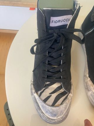 Botines Fiorucci 38 - Zebra