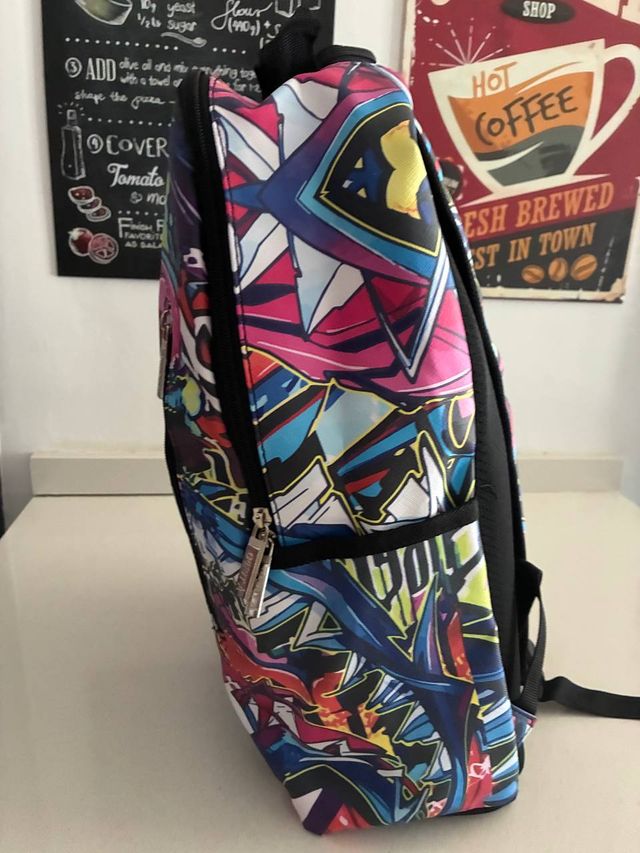 Mochila graffiti