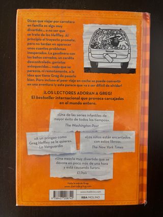 Diario de Greg 9 y 1- Carretera y manta: