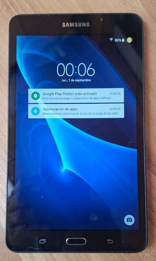 Tablet Samsung Galaxy Tab A - Negra