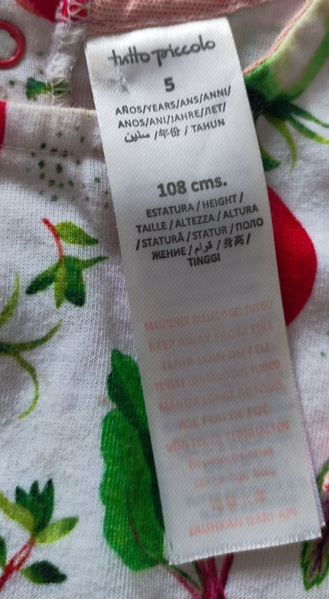 Conjunto Tutto Piccolo verano niña 5 años