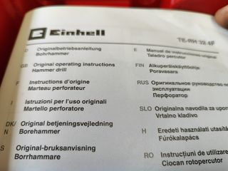Martillo perforador Einhell