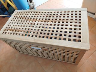 Mesa almacenaje Ikea -madera- 98x50cm