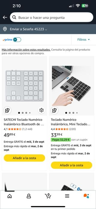 Teclado Numérico SATECHI Bluetooth