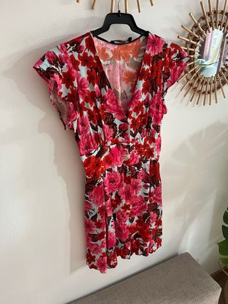 Vestido Zara floral 