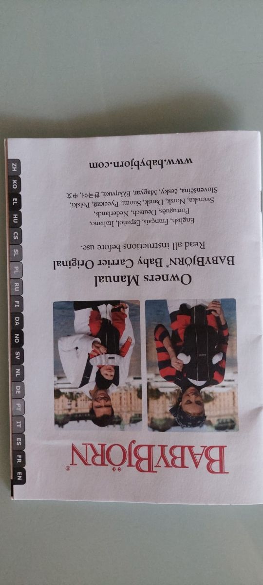 Marsupio BabyBjorn neonato verde