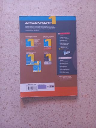 Libro Inglés Advantage Burlington Books for 1°Bach