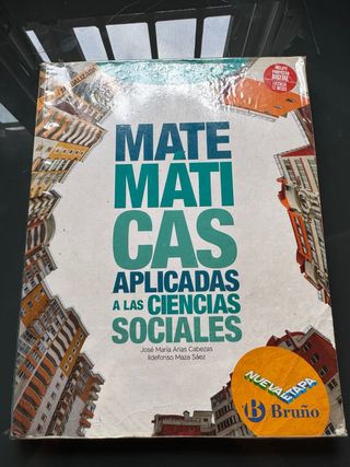 Matemáticas Aplicadas a las Ciencias Sociales 1bac