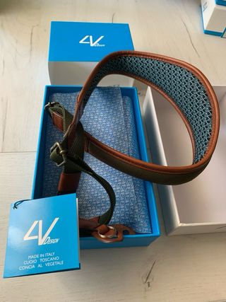 Correa cámara LV Design - Marrón