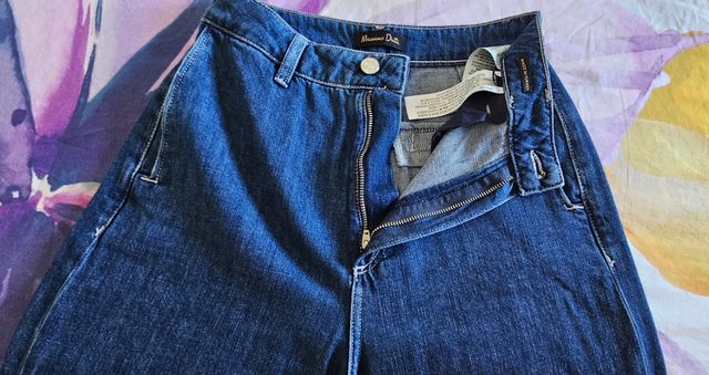 Vaqueros Massimo Dutti - Azul