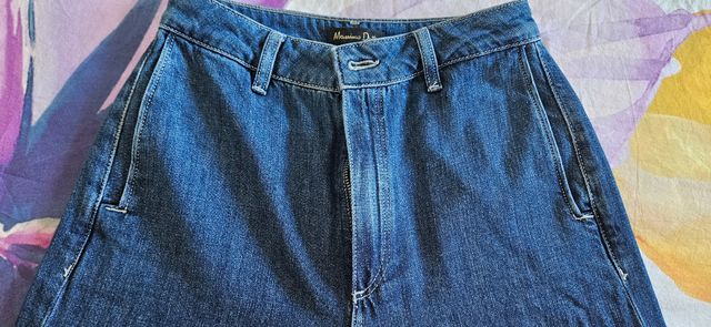 Vaqueros Massimo Dutti - Azul