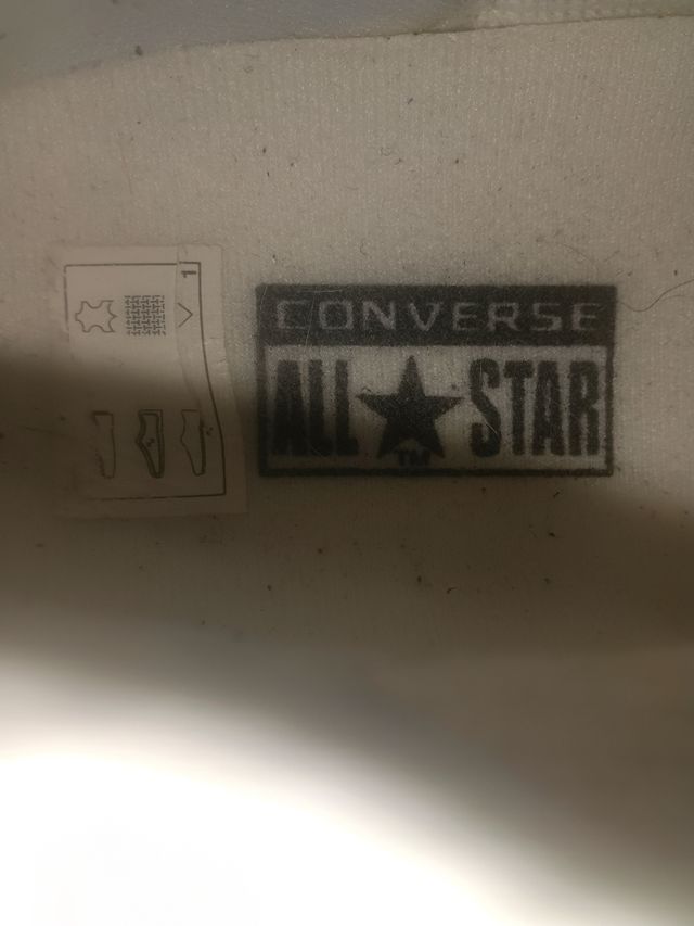 Converse All Star Piel Serraje Negras
Unicas