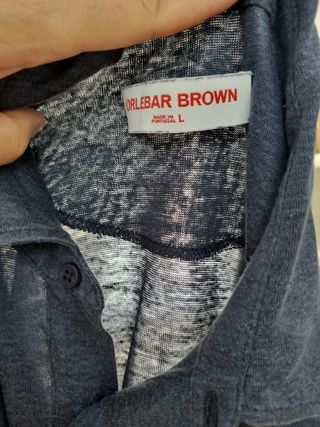 Polo Orlebar Brown gris