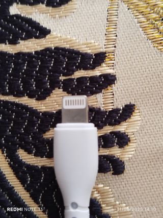 Confezione singola: caricabatterie + cavo per iPhone