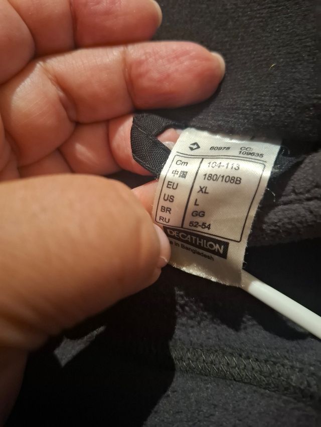 Chaquetón Quechua gris