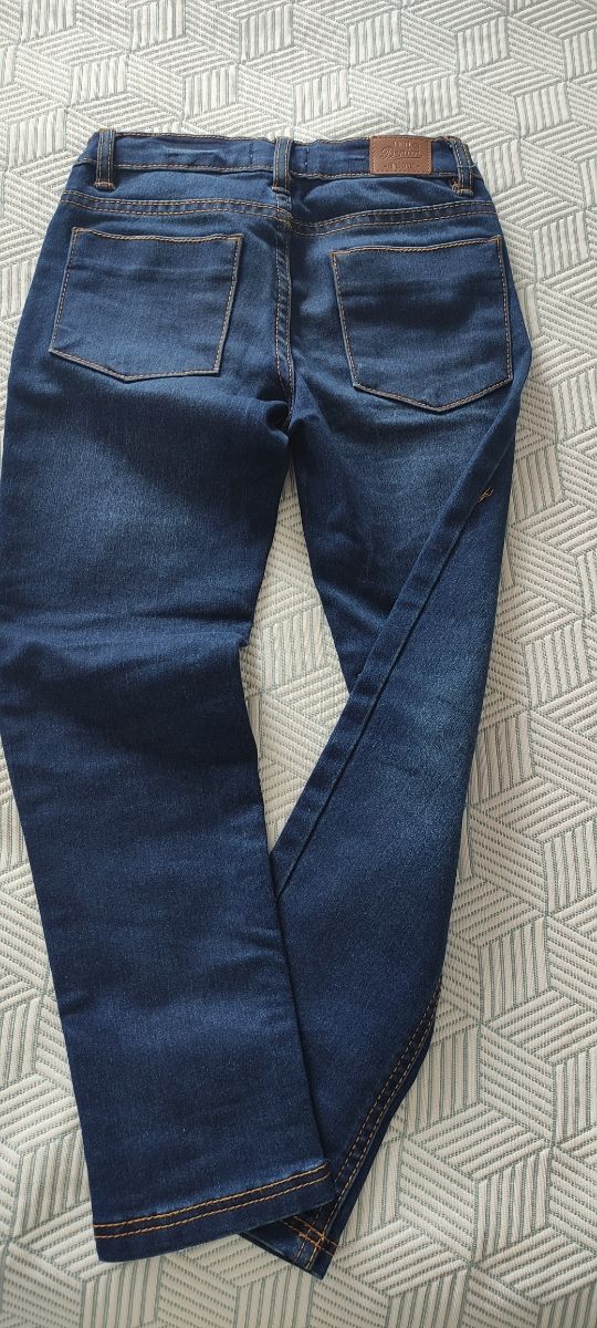 Jeans niña perlas -talla 5/6 años