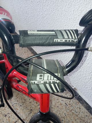 Bicicleta niño MONTY 12" roja