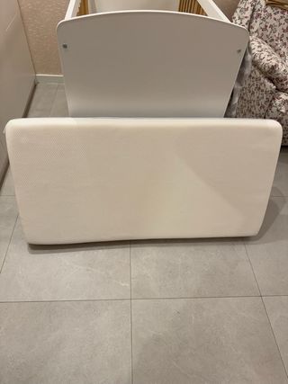 2 Cuna bebé Willy 120x60 madera