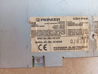 Radio Cassette Pioneer KEH-P4400R