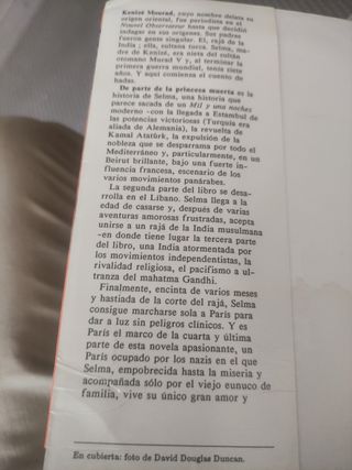 Libro De parte de la princesa muerta