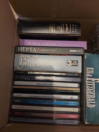 70 CDs - Varios Artistas, música variada