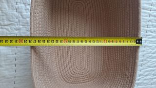 2 Cestas Beige algodón Maisons du Monde