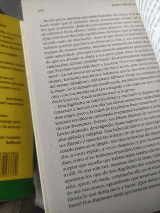Libros Vargas Llosa & Quién se ha llevado mi queso