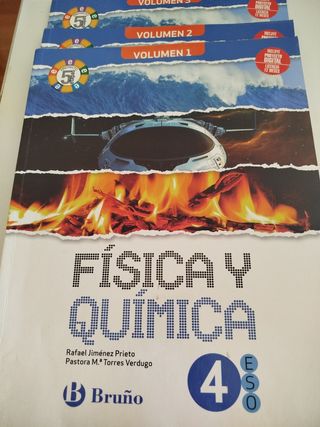 Física y Química 4 ESO 3 volúmenes Proyecto 5 e...