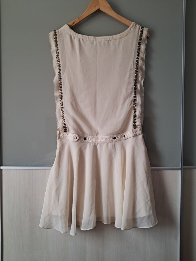Vestido Guess beige