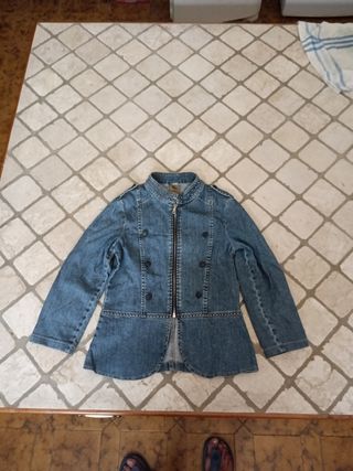 Giacca Jeans bimba decorata