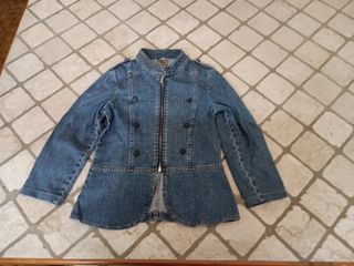 Giacca Jeans bimba decorata