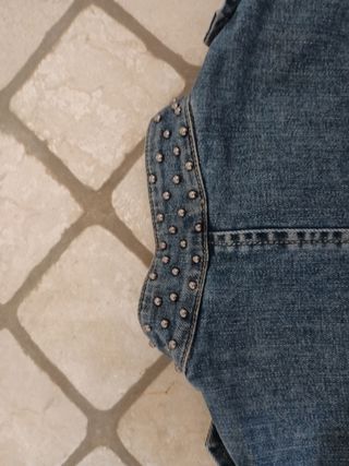 Giacca Jeans bimba decorata