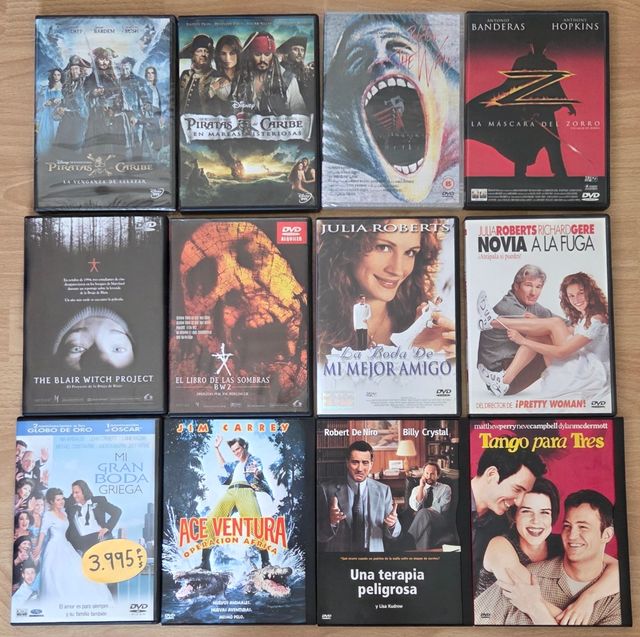 Lote Películas DVD - Varios Géneros