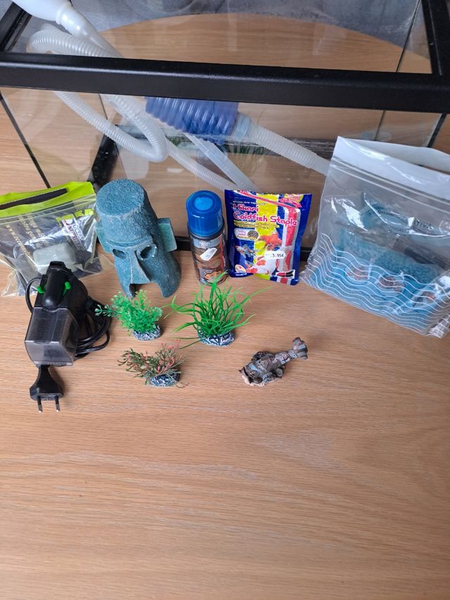 Pecera 20L - pecera con filtro