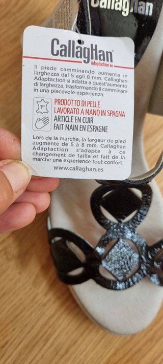 Sandalias CallagHan negras