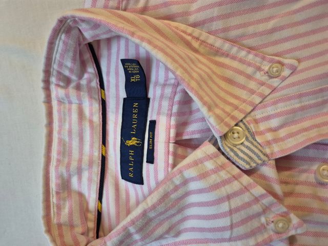 Camisa Ralph Lauren rayas rosa
URGE VENTA