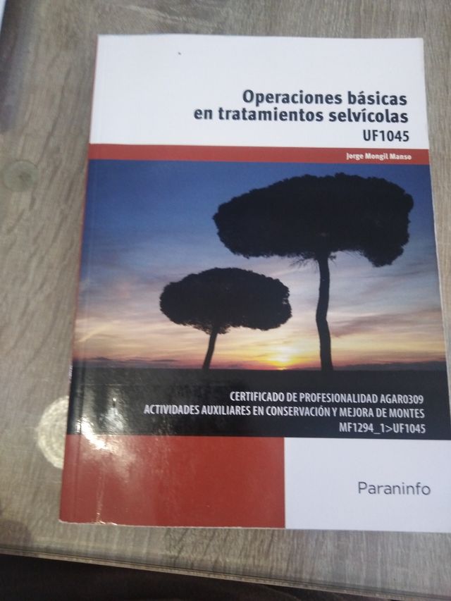 Lote Libros de informátibo forestal 