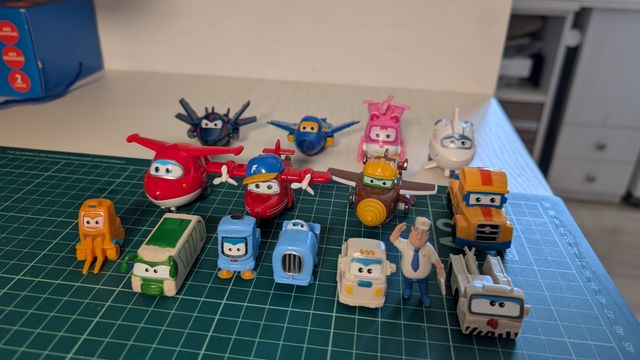 Super Wings: 15 figuras