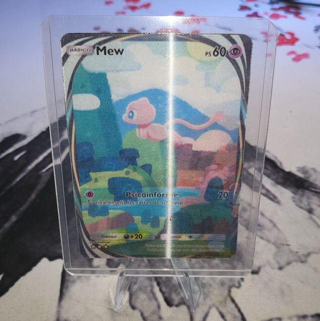 Carta Mew inmersivo lenticular