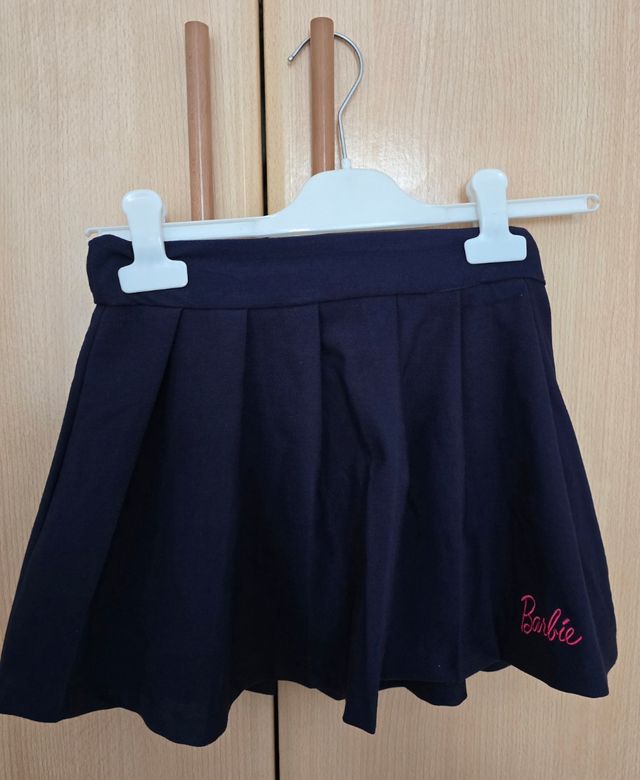 Falda plisada Barbie niña