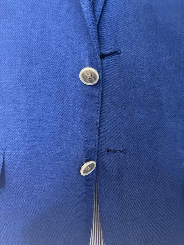 Americana azul Tizzas niño