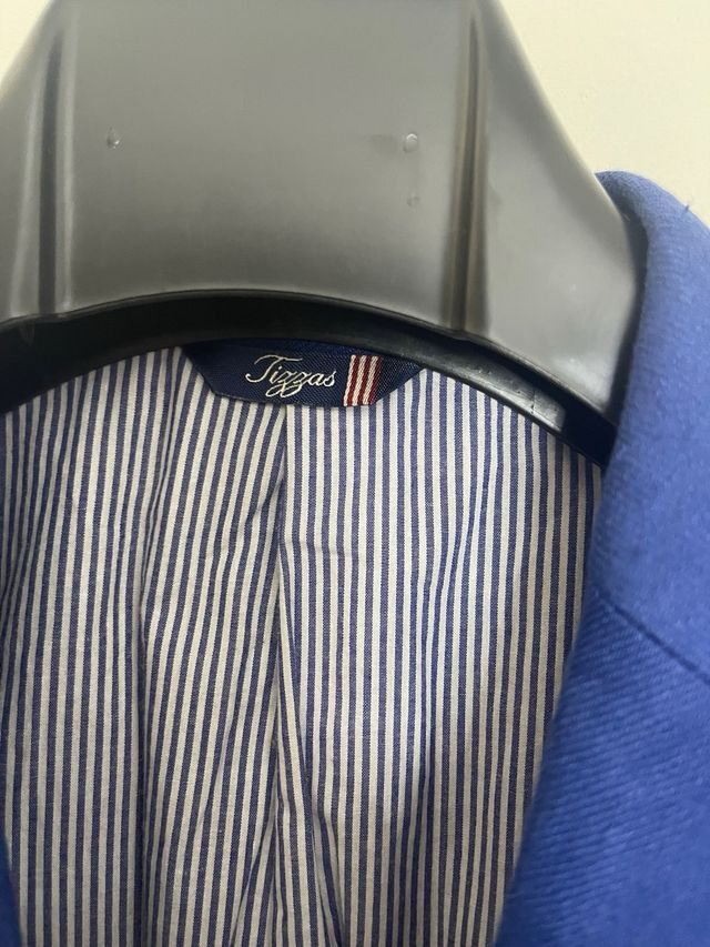 Americana azul Tizzas niño