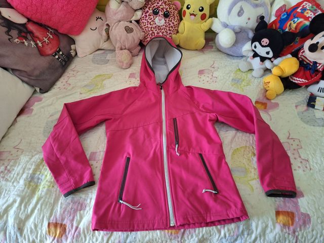 Chaqueta Decathlon niña rosa M (9-10)