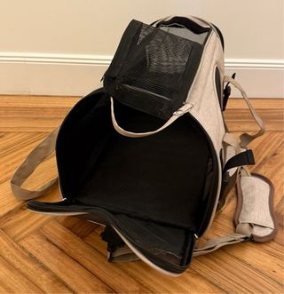 Bolsa/Transportín Perros Pequeños Beige (45x28x26)